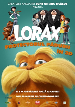 Afis LORAX. PROTECTORUL PADURII