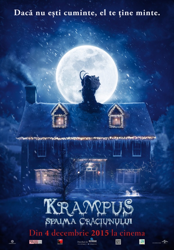 Afis KRAMPUS. SPAIMA CRĂCIUNULUI